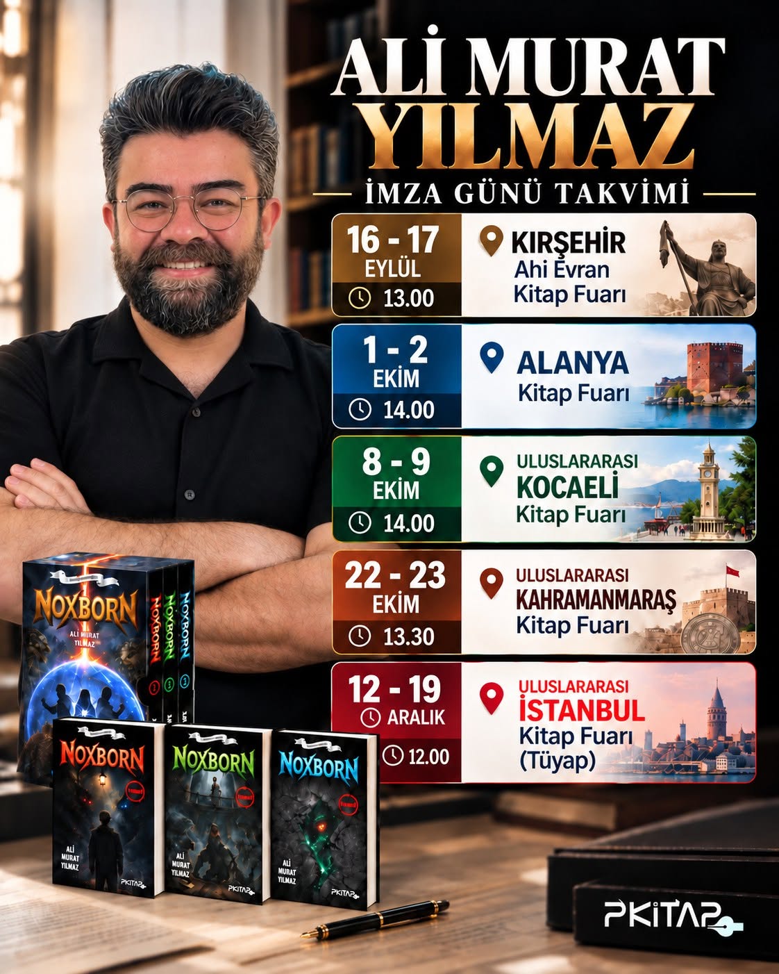 Ali Murat Yılmaz İMZA GÜNLERİ