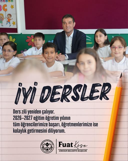 BAŞKAN KÖSE’DEN YENİ EĞİTİM ÖĞRETİM YILI MESAJI