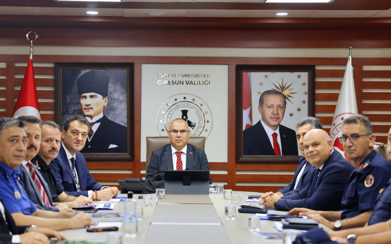 Giresun’da Üniversitelerin Huzur ve Güvenliği İçin Üst Düzey Toplantı