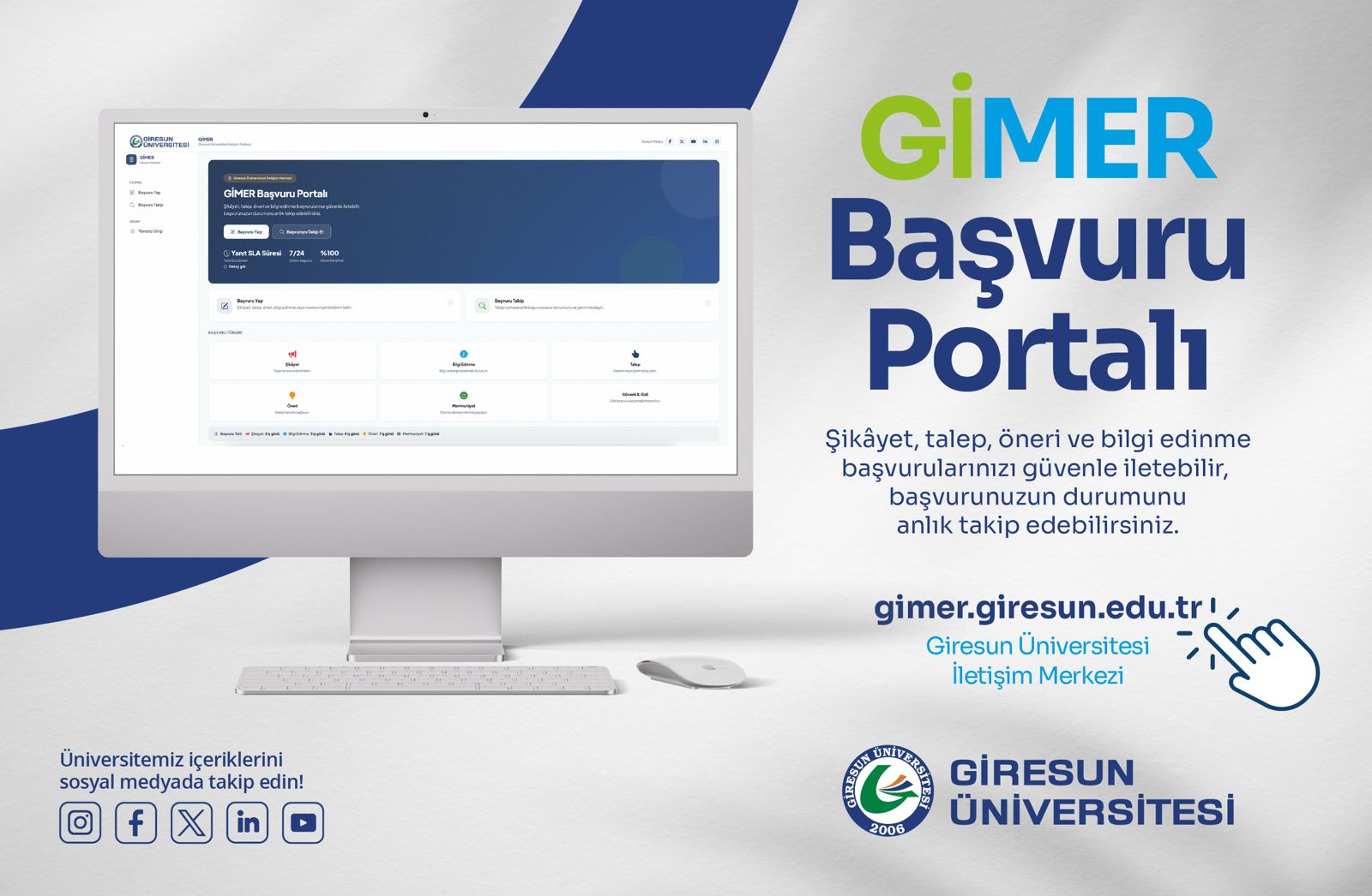 Giresun Üniversitesi İletişim Merkezi (GİMER) Kullanıma Açıldı