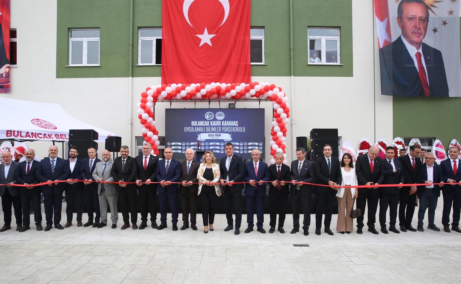 Giresun Üniversitesi Bulancak Kadir Karabaş UBYO’nun Yeni Hizmet Binası Törenle Açıldı