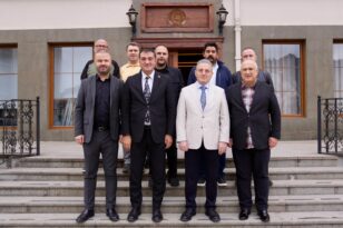BAŞKAN KÖSE’DEN ÇAKIRMELİKOĞLU VE BÖLÜK’E HAYIRLI OLSUN ZİYARETİ