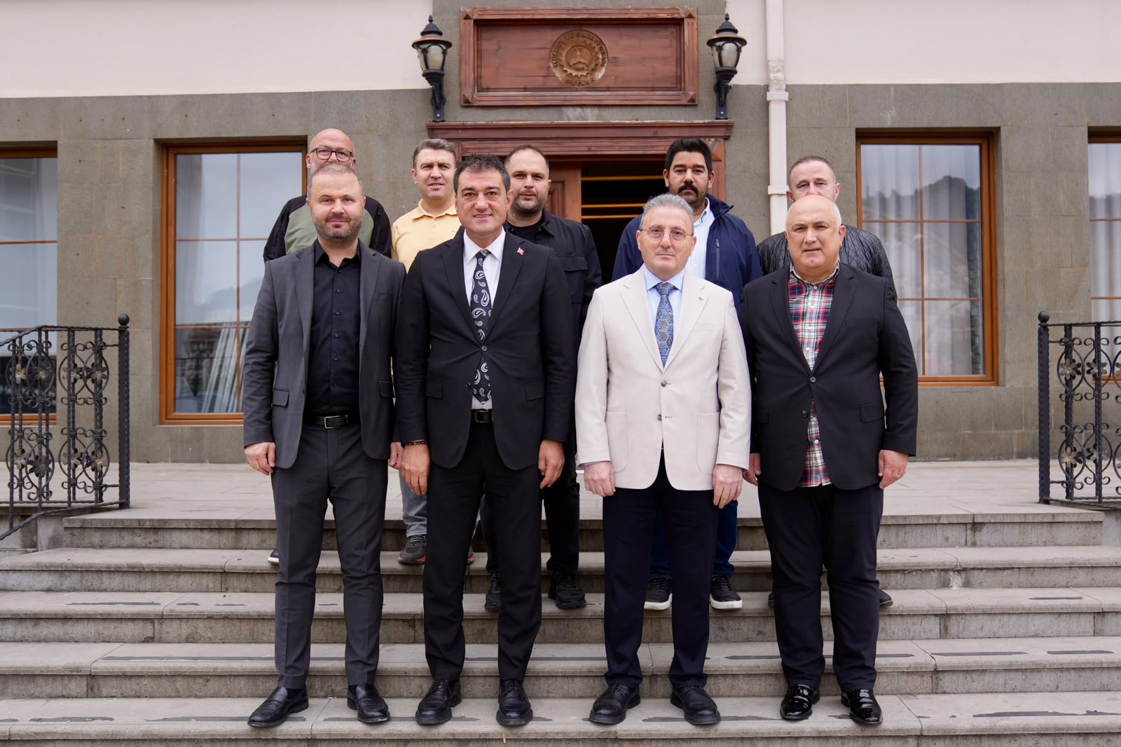 BAŞKAN KÖSE’DEN ÇAKIRMELİKOĞLU VE BÖLÜK’E HAYIRLI OLSUN ZİYARETİ