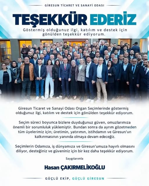 TEŞEKKÜR