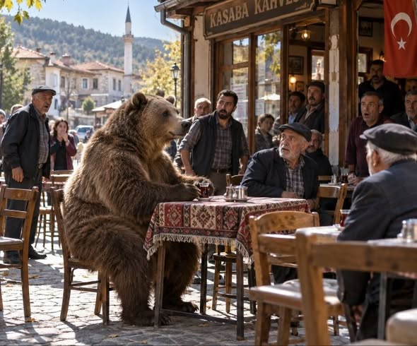 HOŞ GELDİN AYI ABİ YABANCILIK ÇEKME(!)