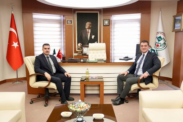 BAŞSAVCI MERİÇ DEDE’DEN BAŞKAN KÖSE’YE İADE-İ ZİYARET