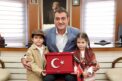 MİNİKLERDEN BAŞKAN KÖSE’YE CUMHURİYET ZİYARETİ