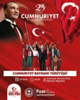 BAŞKAN KÖSE’DEN CUMHURİYET BAYRAMI YÜRÜYÜŞÜNE DAVET