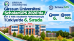 Giresun Üniversitesinden Highly Ranked Scholars