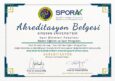 Giresun Üniversitesi Spor Bilimleri Fakültesi Beden Eğitimi ve Spor Programı SPORAK Tarafından Akredite Edildi